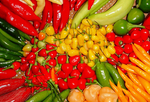 Pimentas-mexicanas