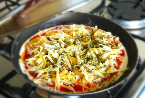 Pizza-de-Frigideira-Fit