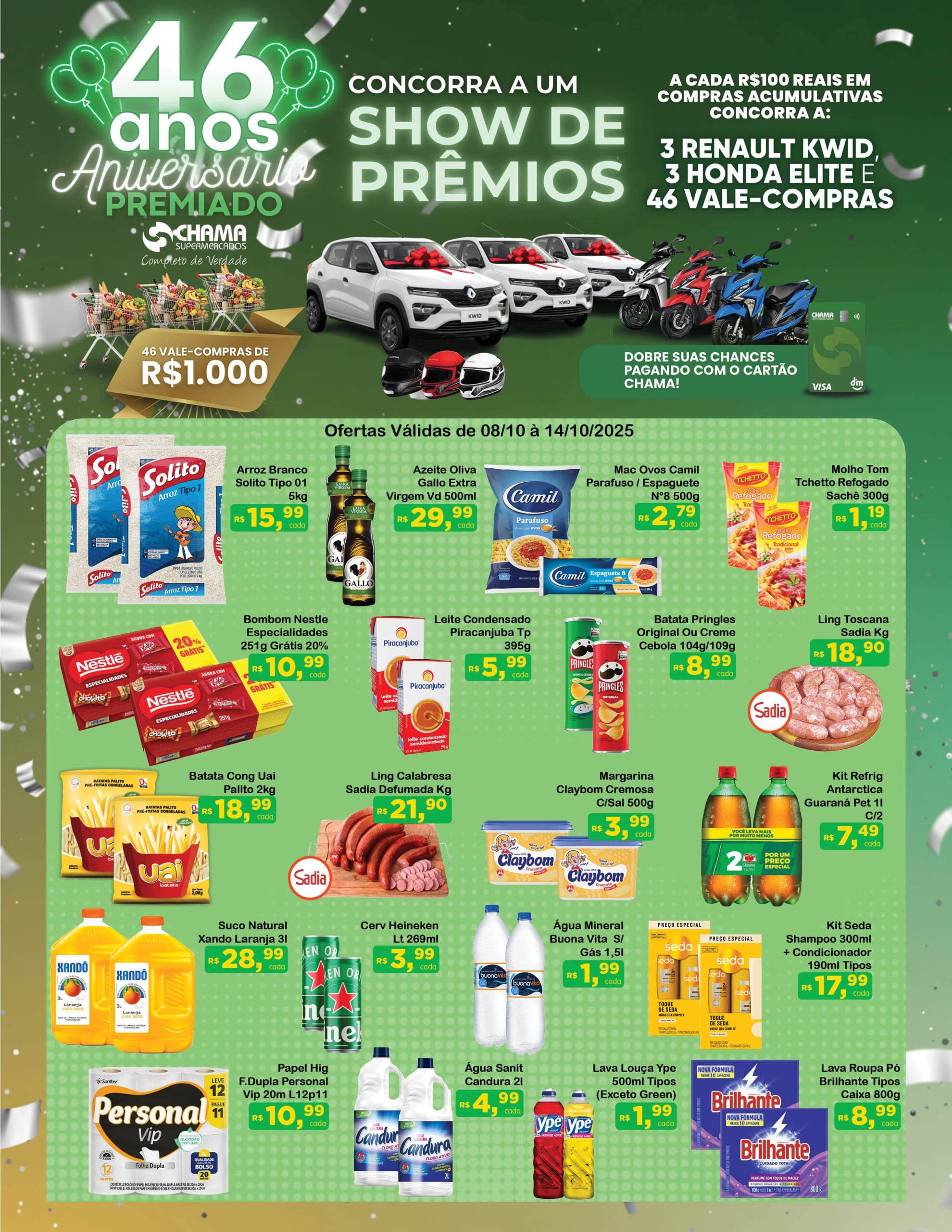 Leia mais sobre o artigo Tabloide de Ofertas Supermercado Chama