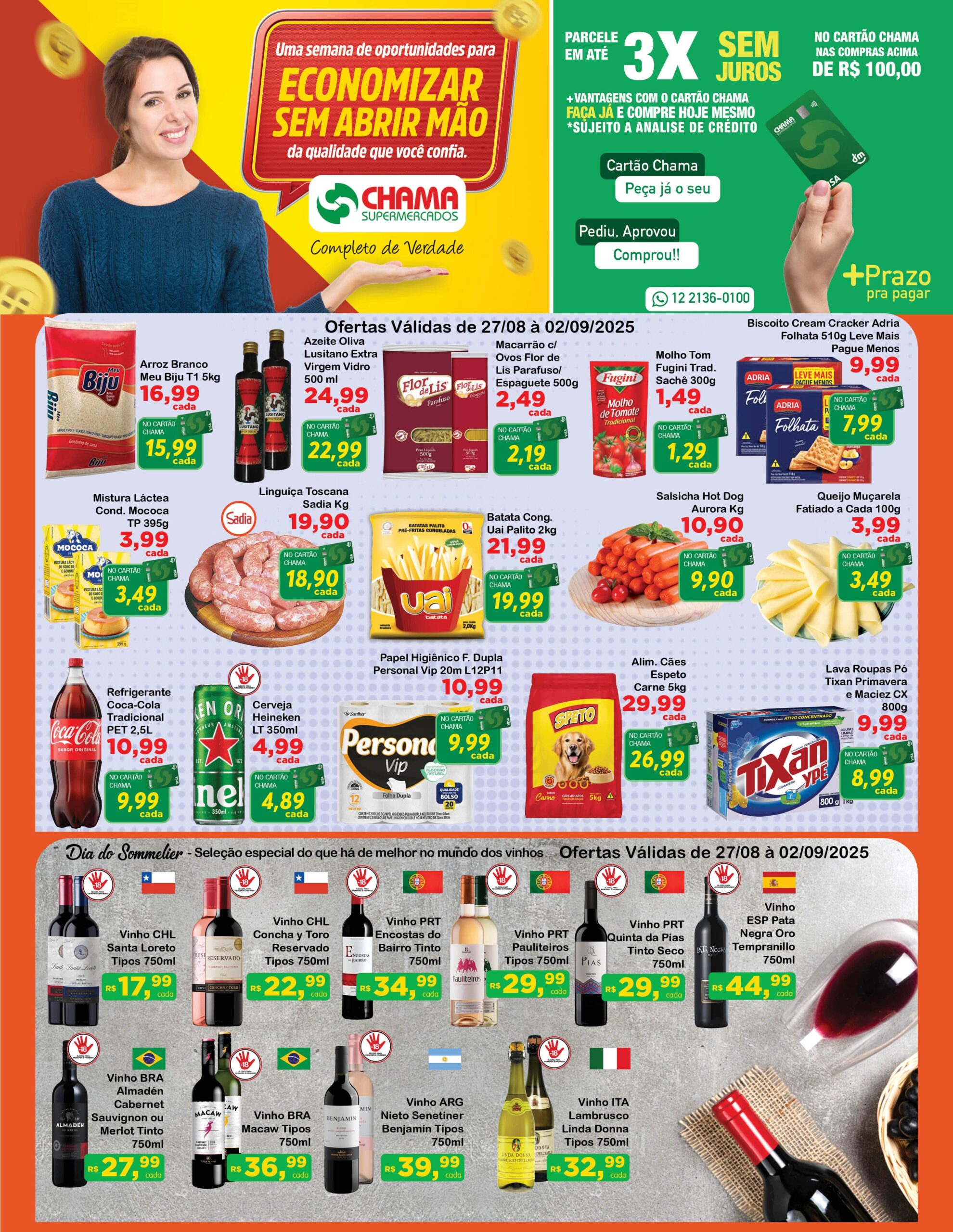 Leia mais sobre o artigo Tabloide de Ofertas Supermercado Chama
