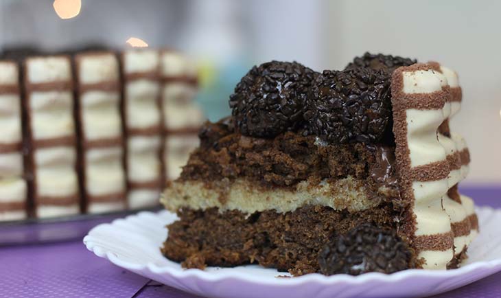 receita de Bolo de aniversário de Kinder Bueno
