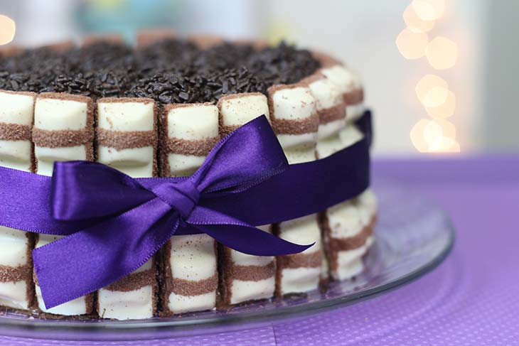 receita de Bolo de aniversário de Kinder Bueno