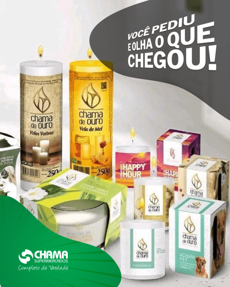 Chama de Ouro - Velas Mood