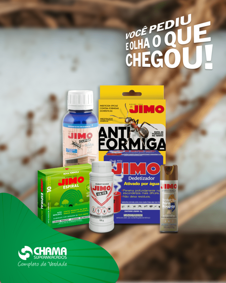 Jimo Anti Formiga - Jimo Incenso - Jimo Cupim