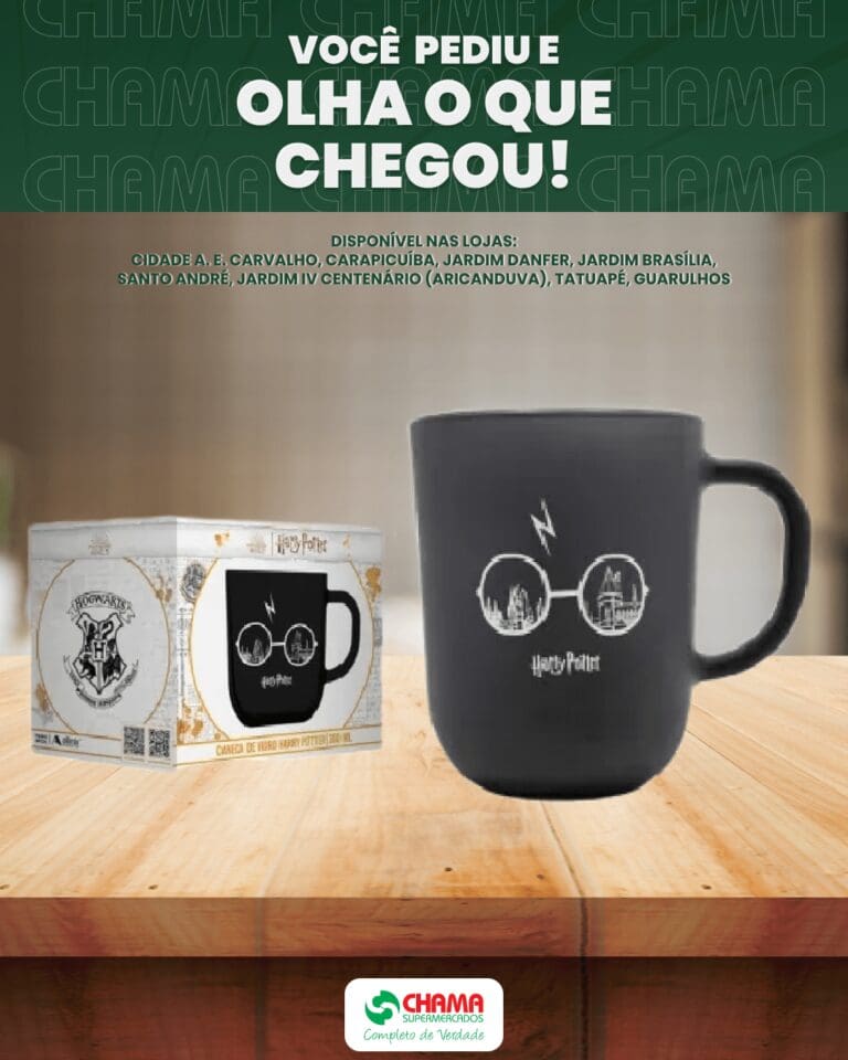 Caneca Harry Potter