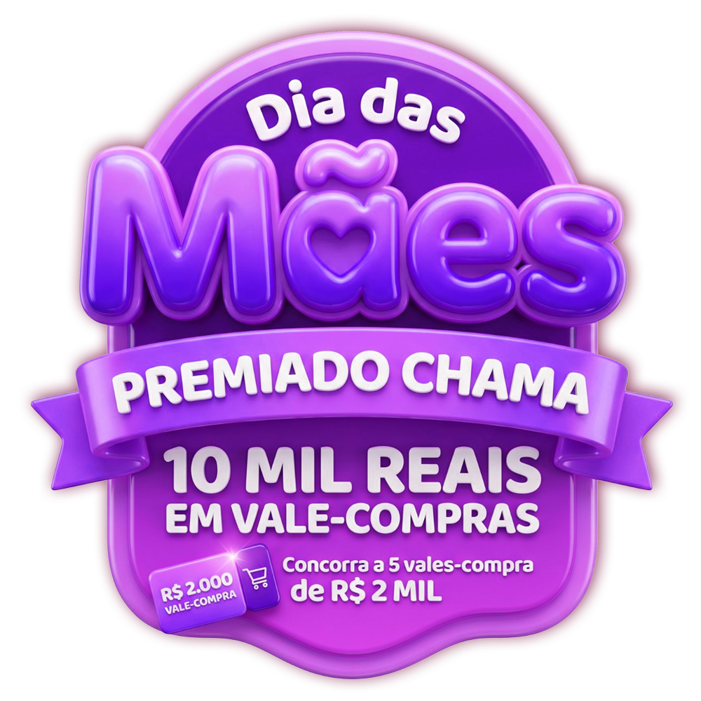 Selo da Campanha Dia das Mães Chama