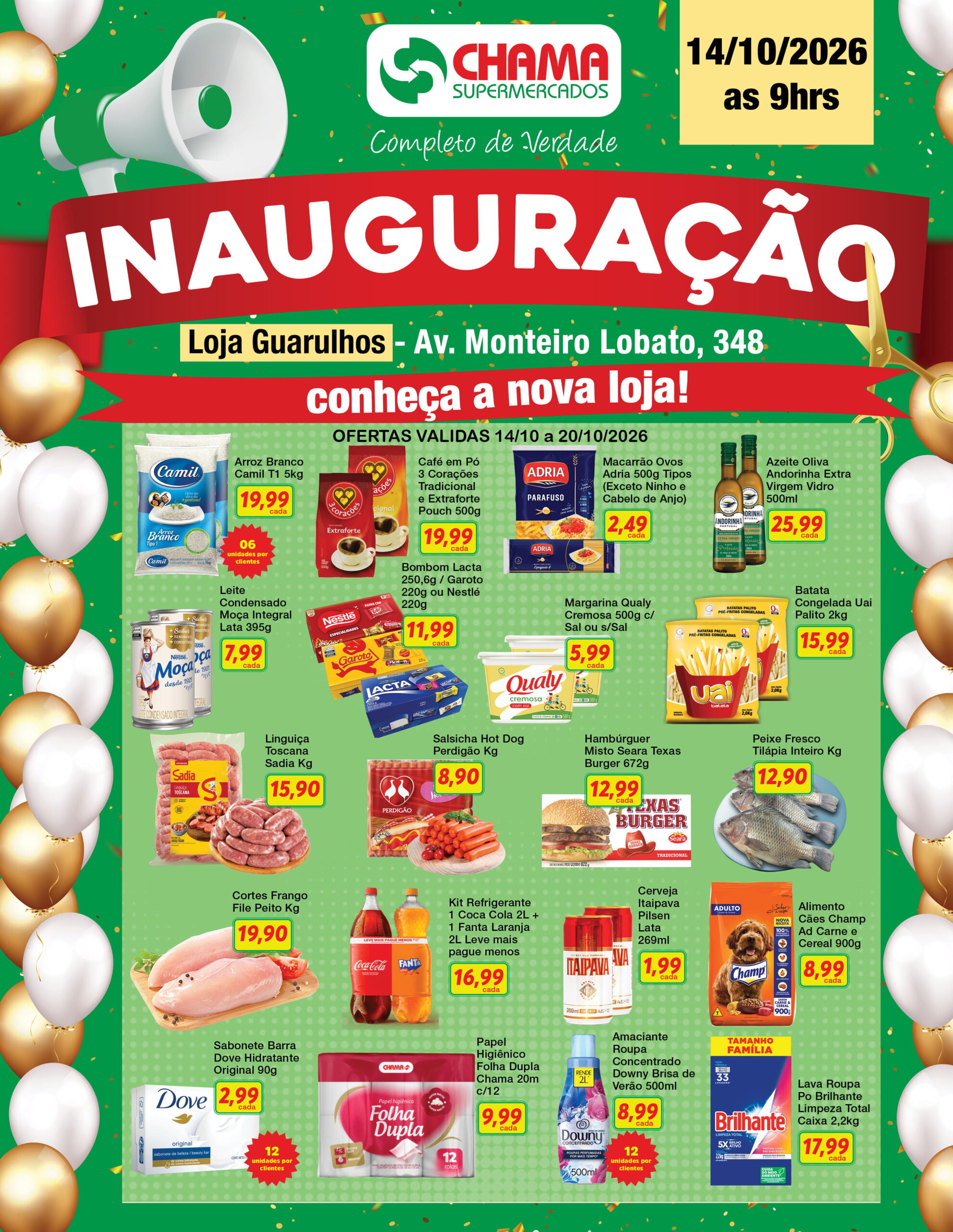 Leia mais sobre o artigo Tabloide de Ofertas Supermercado Chama – Guarulhos